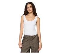 Body URBAN CLASSICS "Urban Classics Ladies Organic 2-Pack", Damen, Gr. XS, US-Größen, weiß, schwarz, 95% Baumwolle, 5% Elasthan, Bodys Body (70644049-XS) weiß, schwarz