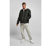 Urban Classics - Organic Basic Denim Black Washed - Jeansjacke - Schwarz - S - 100% Baumwolle Schwarz S