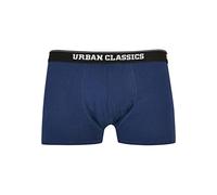 Urban Classics Organic Boxer Shorts 3-Pack Darkblue+Navy+Black-5XL