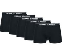Urban Classics Organic Boxer Shorts 5-Pack Boxershort schwarz in XL