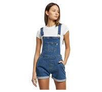 Urban Classics Jumpsuit Damen Organic Short Dungaree Clearblue Washed XS (US-Größen)