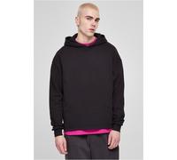 Kapuzensweatshirt URBAN CLASSICS "Urban Classics Herren Organic Loose Hoody" Gr. L, schwarz (black) Herren Sweatshirts (14047468-L)