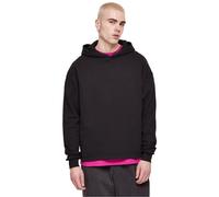 Kapuzensweatshirt URBAN CLASSICS "Urban Classics Herren Organic Loose Hoody" Gr. M, schwarz, Herren, 100% Baumwolle, unifarben, Sweatshirts (14047468-M) schwarz