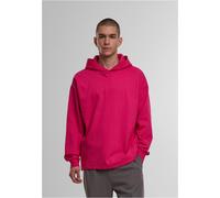 Kapuzensweatshirt URBAN CLASSICS "Urban Classics Herren Organic Loose Hoody" Gr. L, pink (hibiskuspink), Herren, 100% Baumwolle, Sweatshirts (41269550-L) hibiskuspink