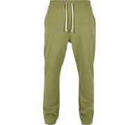 Urban Classics Organic Low Crotch Sweatpants Männer in Gr. S in Olive