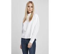 Urban Classics Damen Pullover Ladies Oversized High Neck Crew White-XXL