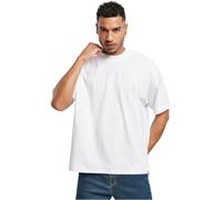 Urban Classics Herren Oversized Mock Neck Tee T-Shirt, White, XXL
