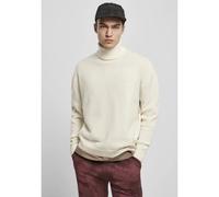 Urban Classics Herren Pullover Oversized Rollkragen Creme XXL