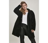 Urban Classics Damen Winterjacke Ladies Oversized Sherpa Coat Black-XL