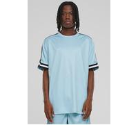 Urban Classics Oversized Stripes Mesh Tee Türkis Herren Türkis S