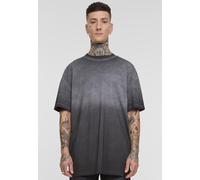 Urban Classics - Oversized Sun Bleached Black - T-Shirt - Schwarz - XXL - 100% Baumwolle Schwarz XXL