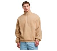 Urban Classics Halbzipppullover Oversized Teddy TB7266-03738-0042 Herren unionbeige 100% Polyester L