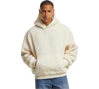 Urban Classics Men's TB7265-Oversized Teddy Hoody Sweatshirt, whitesand, XXL