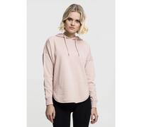 Rundhalspullover URBAN CLASSICS "Urban Classics Damen Ladies Oversized Terry Hoody", Damen, Gr. XS, lightrose, 100% Baumwolle, unifarben, oversize, ohne Ausschnitt, Pullover Rundhalspullover (69547759