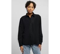Urban Classics Damen TB6071-Ladies Oversized Twill Shirt Hemd, Black, L