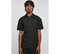 Urban Classics Herren TB6223-Oversized Zip Polo Polohemd, Black, S