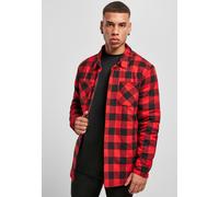 Urban Classics Padded Check Flannel Shirt in Gr. S in Schwarz