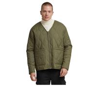 Winterjacke URBAN CLASSICS "Urban Classics Padded Quilting Jacket", Herren, Gr. 3XL, olive, 100% Polyester, unifarben, normal, Rundhals, Jacken Winterjacke (94301040-XXXL) olive