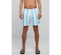 Urban Classics Pattern Swim Shorts in Gr. 5XL in Weiß