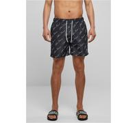 Urban Classics Pattern Swimming Shorts Schwarz S Mann (Herstellerartikelnummer: TB2679-04612-0051)