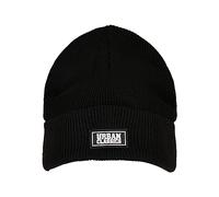 Urban Classics Unisex Beanie Plain Stitch Recycled Yarn TB4041 Schwarz Black One Size