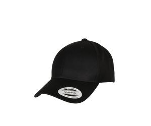 Urban Classics - Premium Curved Visor Black - Cap - Schwarz - Onesize - 80% Polyacryl, 20% Wolle Schwarz Onesize