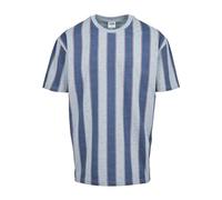 Urban Classics Printed Oversized Bold Stripe Tee Männer in Gr. M in Bunt
