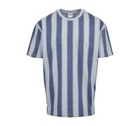 Urban Classics Printed Oversized Bold Stripe Tee Männer in Gr. M in Bunt