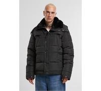 Urban Classics Puffer Jacket With Detachable Fur Collar TB7259 Black-3XL