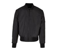 Urban Classics Recycled Basic Bomber Jacket Black Größe: M | Bomberjacken Outlet | Herren | Schwarz