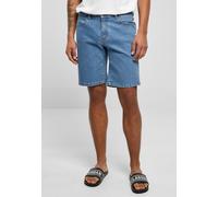 Urban Classics - Relaxed Fit Jeans Light Blue Washed - Shorts - Blau - W28 - 98% Baumwolle, 2% Elastan Blau W28