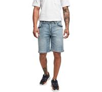 Urban Classics Relaxed Fit Jeans Shorts, Light Destroyed Washed, 30