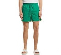 Badeshorts URBAN CLASSICS "Urban Classics Retro Look Swim Shorts", Herren, Gr. 4XL, US-Größen, grün (froggrün), 100% Nylon, Badehosen Badeshorts (11794765-4XL) froggrün
