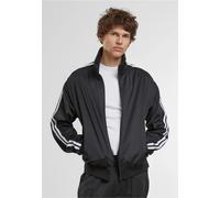 Urban Classics - Retro Tricot Black - Trainingsjacke - Schwarz - M - 100% Polyester,Synthetik Schwarz M