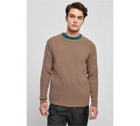 Urban Classics Ribbed Raglan Sweater Männer in Gr. S in Khaki
