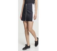 Urban Classics Rock Ladies Zip College Skirt Black/White-XS