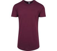 Urban Classics Shaped Long Tee T-Shirt weinrot in M