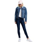 Urban Classics - Sherpa Denim Blue Washed - Jeansjacke - Blau - XS - Shell: 100% Baumwolle; Lining: 100% Polyester Blau XS