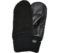Urban Classics Sherpa Imitation Leather Gloves black L/XL