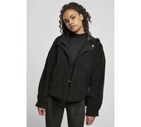Urban Classics Damenjacke – Ladies Short Sherpa Jacket – Schwarz – Gr. S