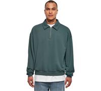 Urban Classics Pullover Shirt Collar Crew Herren 65% Baumwolle, 35% Polyester Bottlegrün XXL