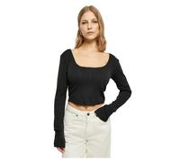 Urban Classics Short Rib Corsage Langarm-t-shirt