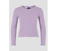 Urban Classics Short Rib Kids T-Shirt lilac Mädchen Gr. 134