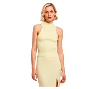 Urban Classics Short Rib Knit Turtleneck ärmelloses T-shirt