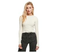 Urban Classics Short Rib Knit Twisted Back Pullover