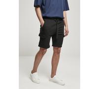 Urban Classics Herren-Shorts Organic Cargo Sweat Schwarz M
