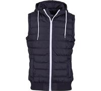 Urban Classics Small Bubble Hooded Vest Männer in Gr. L in Schwarz