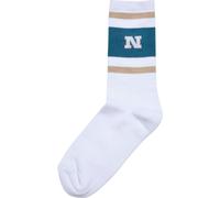 Urban Classics Socken College Team Socks Unionbeige/Bottlegreen/White-47-50