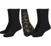 Urban Classics Socken Luxury Socks Set Black-39-42