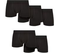 Urban Classics Solid Organic Cotton Boxer Shorts 5-Pack Boxershort schwarz in XL